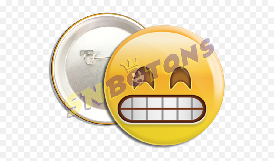 Botons - Bottons Emoji Whatsapp Wide Grin,Emojis De Dientes