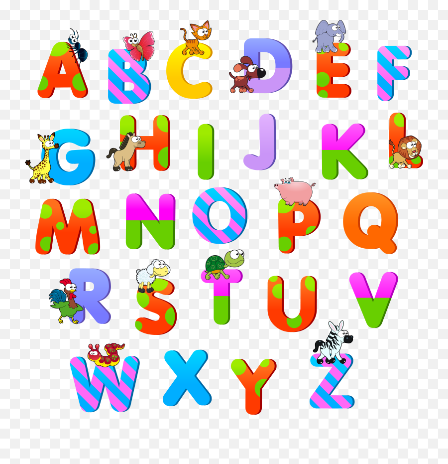 Download Alphabet Photography Material - Dot Emoji,Santa Emoticon With Letters