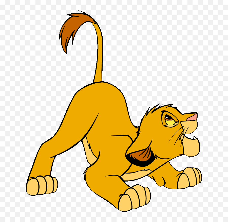 Lion - Young Simba Clipart Emoji,Rei Emoji Blitz