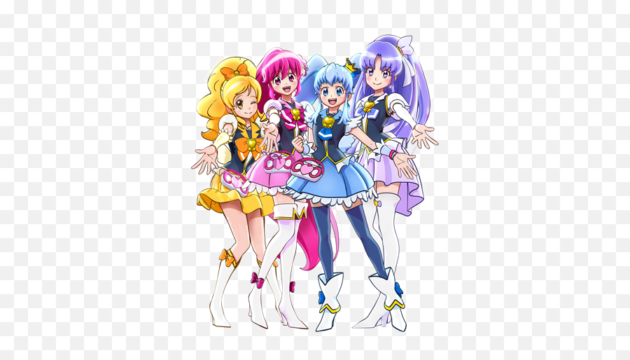 Pretty Cure - Desciclopédia Happiness Charge Precure Outfit Emoji,B Project - Zecchou Emotion English