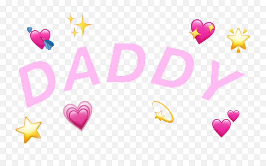 Call Me Daddy Stickers Clipart - Girly Emoji,Daddy Emojis Meme