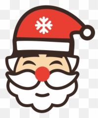Santa Icon Png And Svg Vector Free Download - Fictional Character Emoji,Santa Clause Emoticon For Facebook