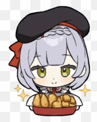 Genshin Sticker Pack - Stickers Cloud Noelle Genshin Impact Stickers Emoji,Kanna Discord Emojis