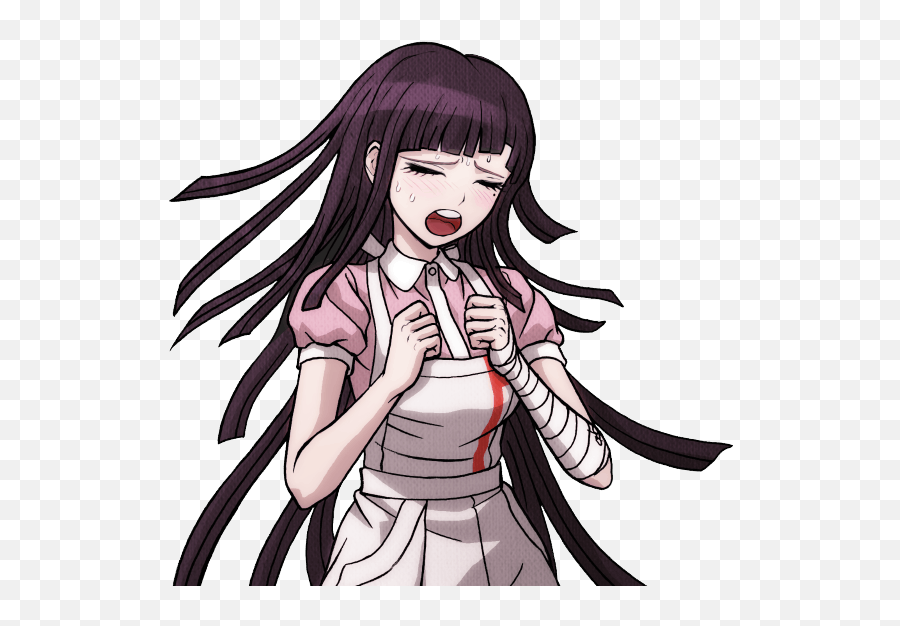 View 30 Danganronpa Wiki Mikan Tsumiki Sprites - Berlwaerlin Emoji,F609 Emoticon