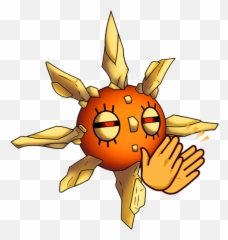 Sun With Face Clap Forsen - Sun With Face Clap Emoji,Clap Emoji Png