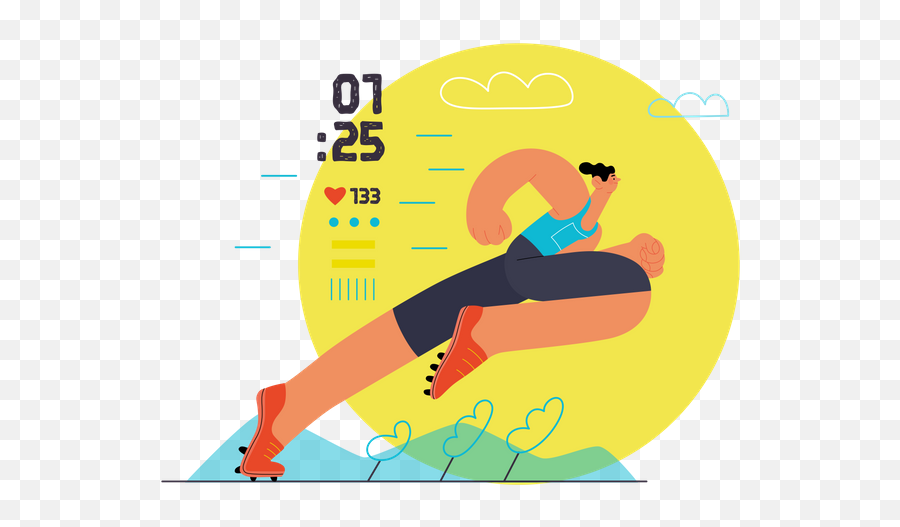Running Time Icon - Download In Line Style Emoji,Time Running Out Emoji