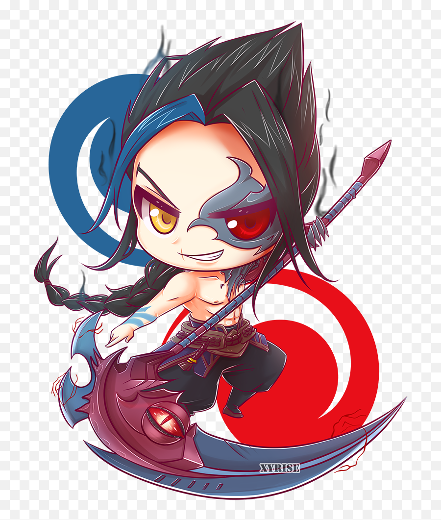 League Of Legend Chibi 3287450 - Hd Wallpaper Kayn Chibi League Of Legends Emoji,Chibi Emotions