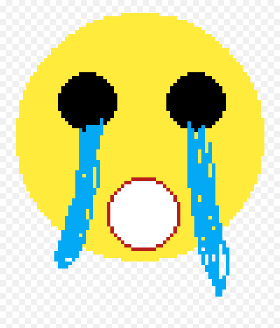 Pixilart - Emjo By Calliesnowart Emoji,Emoji Crying Spam