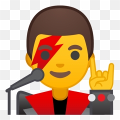 U200d Cantante Hombre Emoji - Man Singer Emoji,Adivina La Cancion Con Emojis