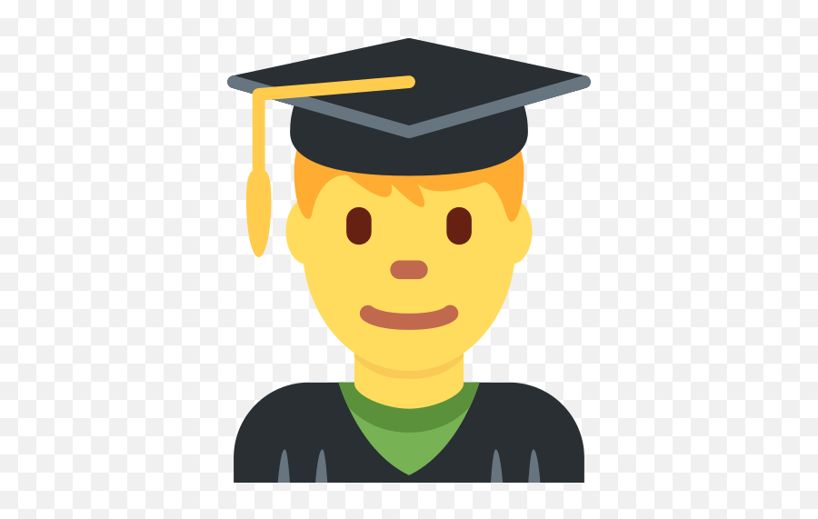 U200d Man Student Emoji Meaning With Pictures From A To Z - Estudante Emoji,School Emoji