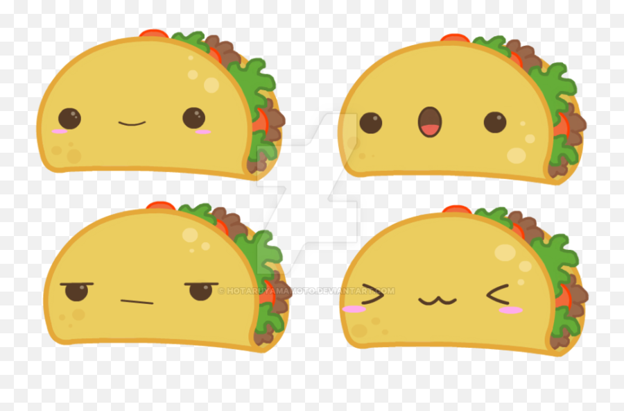 Tadia White - Taco Cartoon Burrito Drawing Emoji,Taco Emoji App