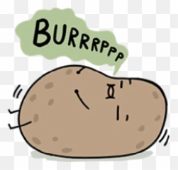 Kawaii Potato Whatsapp Stickers - Kawaii Potato Sticker Patate Emoji,Potato Emoji
