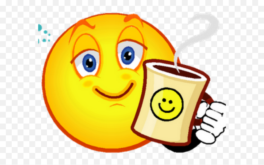 Lazy Smiley Face Clipart - Emoji For Waking Up,Lazy Emoji