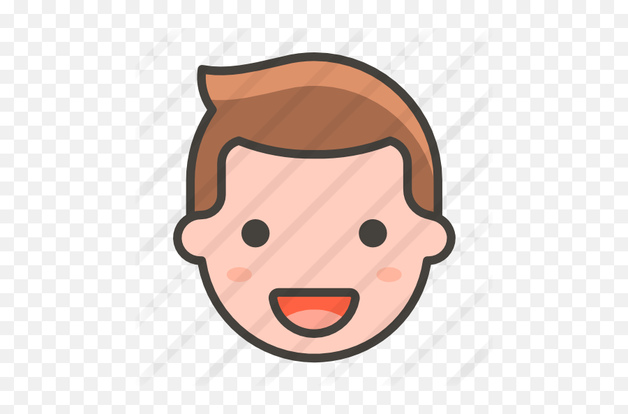 Hombre - Iconos Gratis De Emoticonos Emojis Whatsapp Png Familia,Hombre Riendo Emoticon