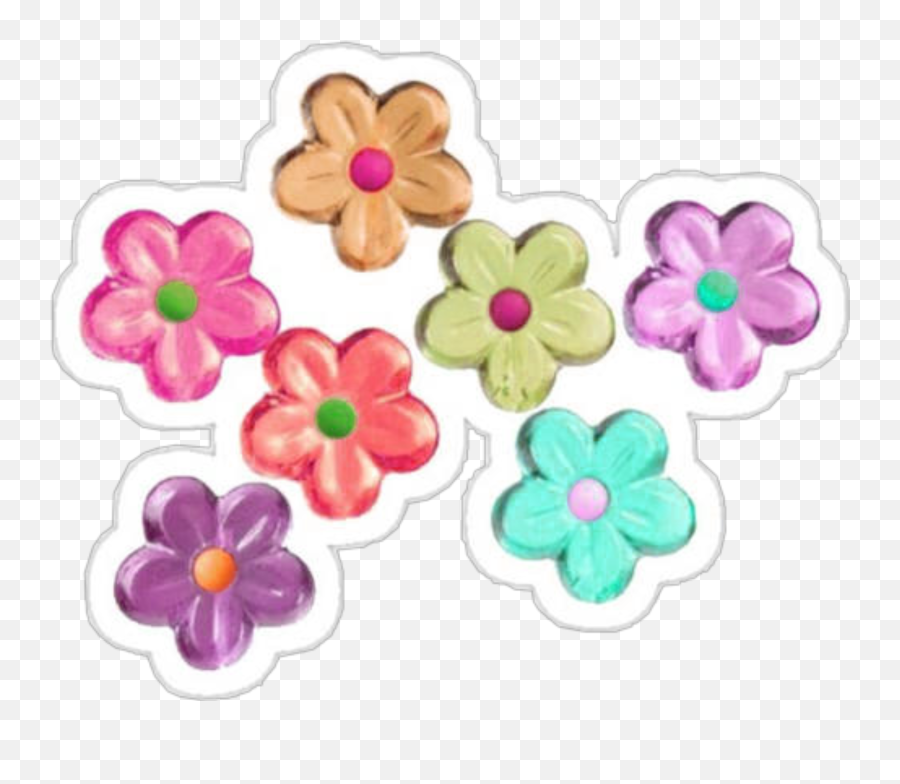 Stickers - Flower Y2k Stickers Png Emoji,Vampirefreaks Emojis