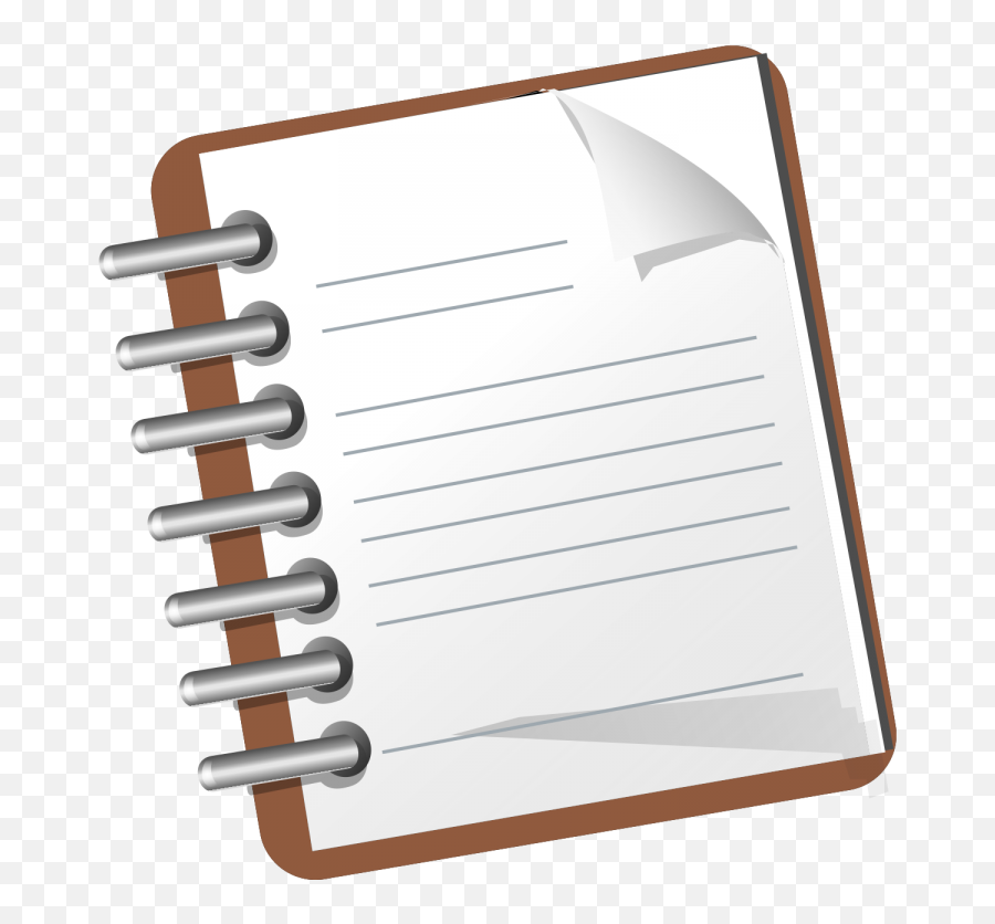 Notepad Png - Transparent Background Png Images Transparent Background Notepad Icon Emoji,Notebook Emoji With No Background