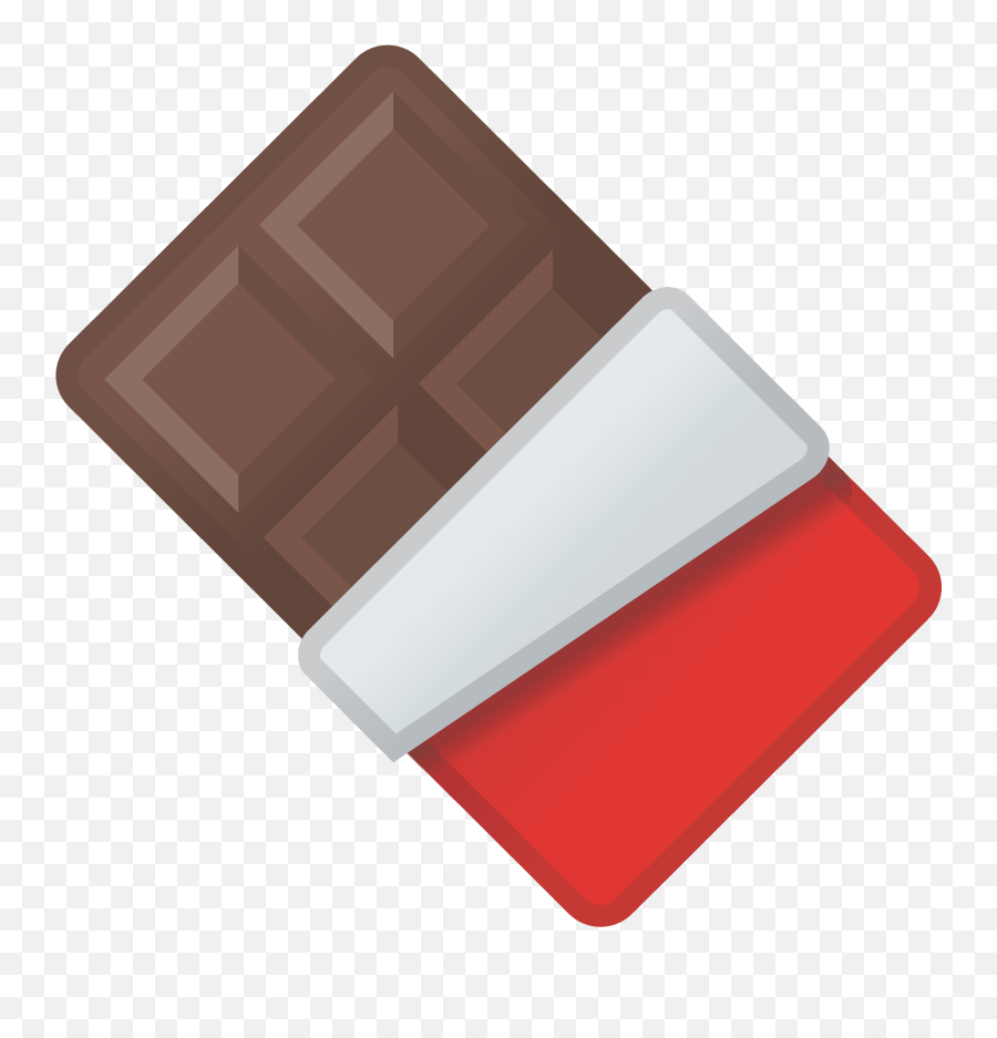 Chocolate Bar Emoji Clipart - Emoji Chocolate Whatsapp,Android Lollipop Emojis