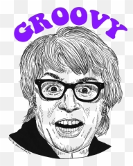 Austin Powers Groovy Baby Stickers - Austin Powers Stickers Emoji,Austin Powers Emoticons