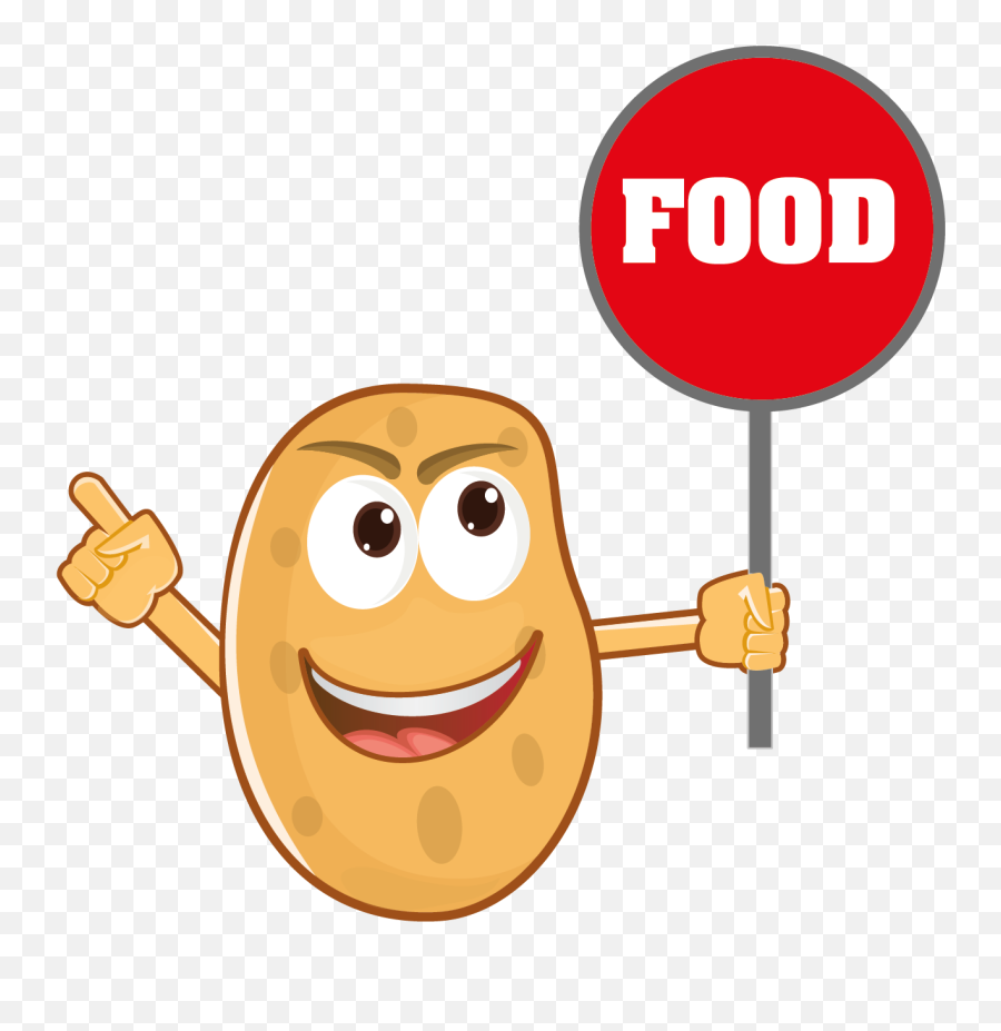 Food Cartoon Mascot Potato Png Picpng - Gambar Logo Kentang Goreng Emoji,Tmexican Food Emoticon