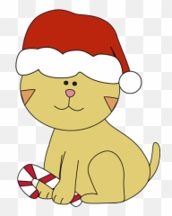 Cute Christmas Clipart - Christmas Clipart Cute Cats Emoji,Light Bulb Emoji Emojibase