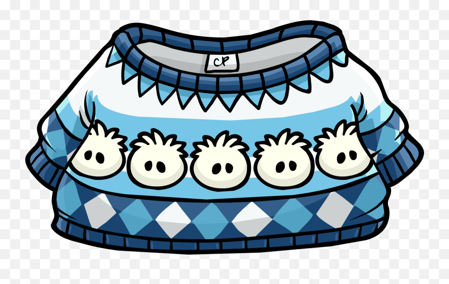 Puffle Pullover Club Penguin Wiki Fandom - Club Penguin Puffle Sweater Emoji,Pullover With Emojis