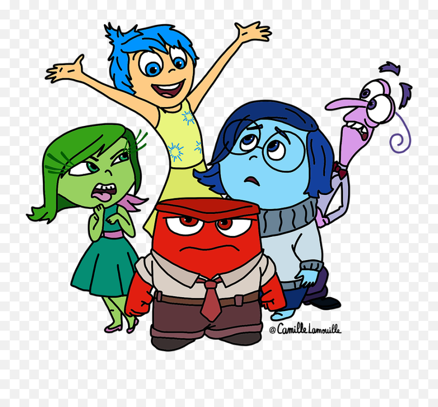 Ce Que Lon Nourrit Grandit - Inside Out Emoji,Qu'est Ce Que Les Emotions En Psycho