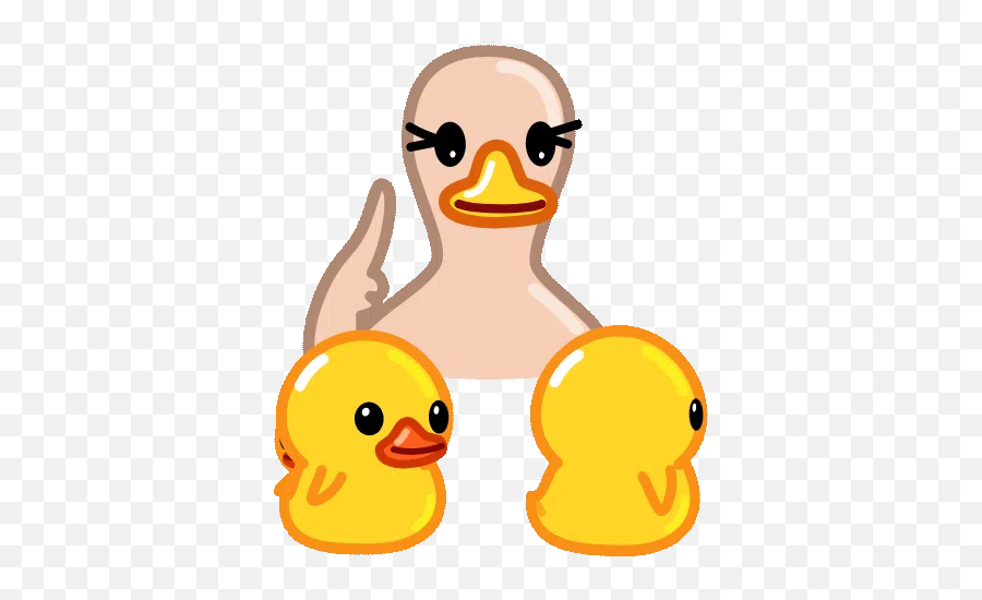 Utya Duck Whatsapp Stickers - Stickers Cloud Soft Emoji,Rubber Duck Emoticon Hipchat