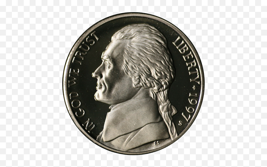 D Jefferson Bu Roll 40 Us - 1974 S Nickel Value Emoji,Coins Emoji