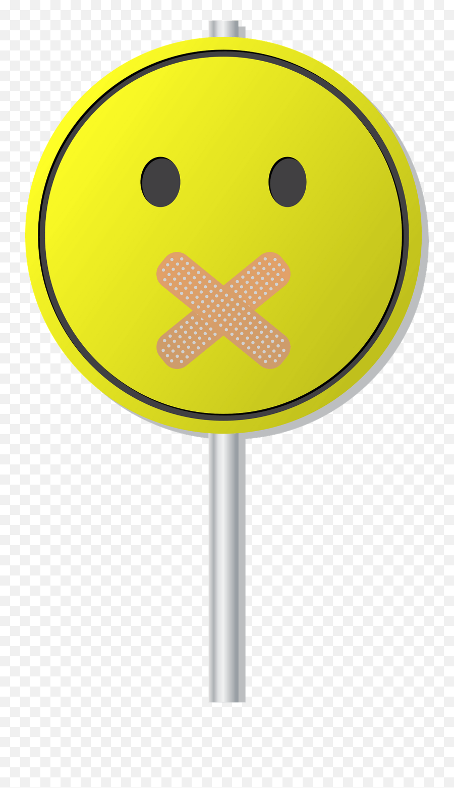Smiley Taped Mouth Clipart Free Download Transparent Png - Happy Emoji,Happy Feet Emoji