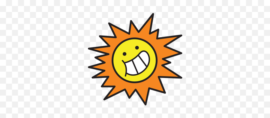 Smiling Sun Pin Sprinkle Some Joy Emoji,Beam Emoticon
