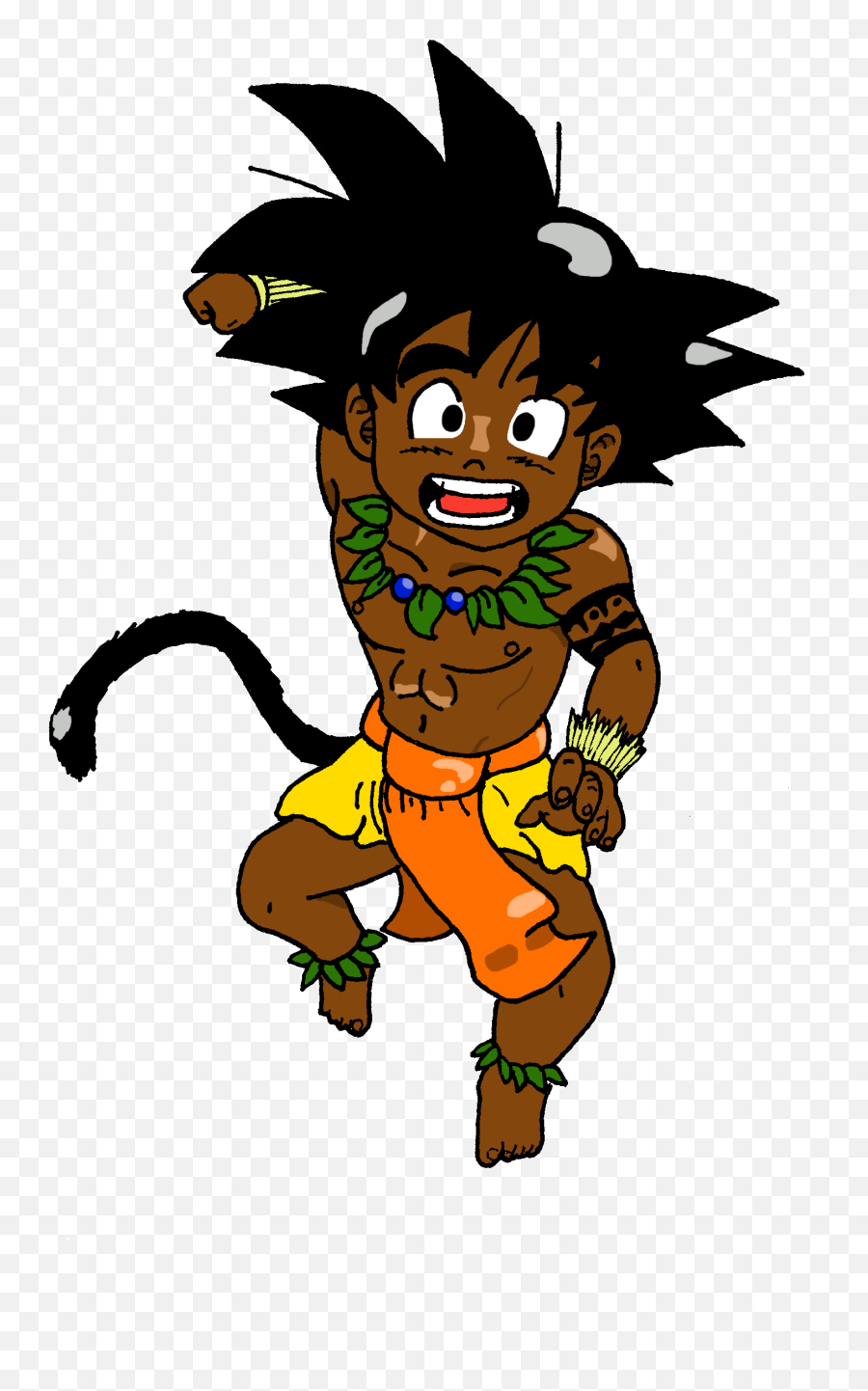 Mou0027o U0027ala - The Mighty Primate King Dragonball Fanon Wiki Polynesian Warrior Emoji,Teenage Emotions Lil Yachty Album Cover