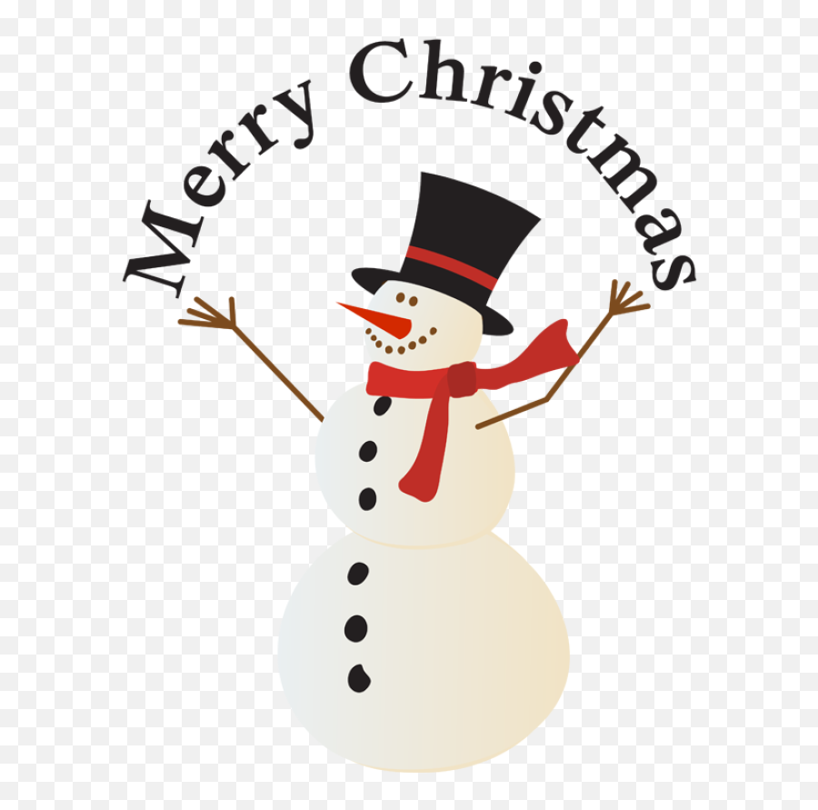 Merry Christmas Snowman Clipart - Clip Art Library Emoji,Free Snowman Emoticons