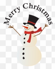 Merry Christmas Snowman Clipart - Clip Art Library Emoji,Free Snowman Emoticons
