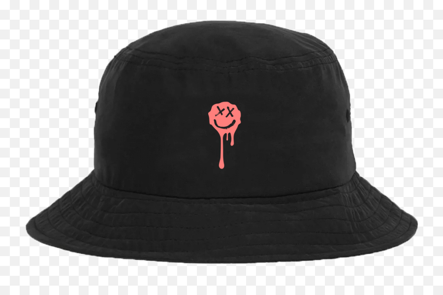 Drip Smiley Bucket Hat Emoji,Emoticon With A Hat