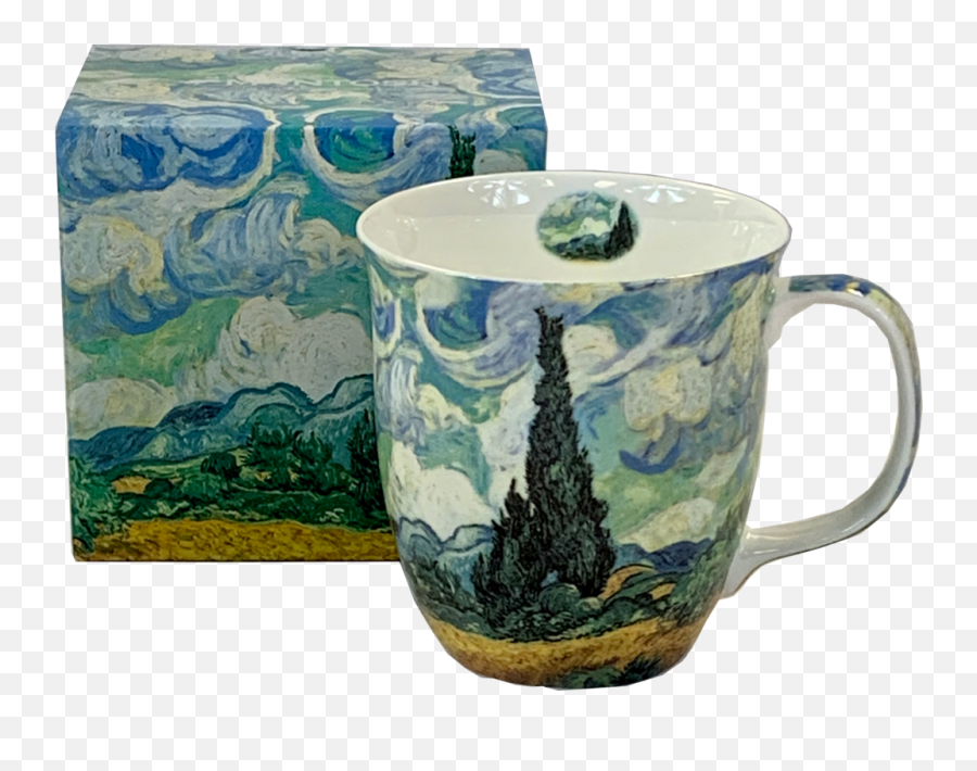 Vincent Van Gogh Mcintosh Mugs Emoji,Post-impressionists Added Less Emotion To Paintings.