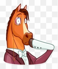 Gentleman Horse Sticker Pack - Stickers Cloud Emoji,All The Horse Emojis