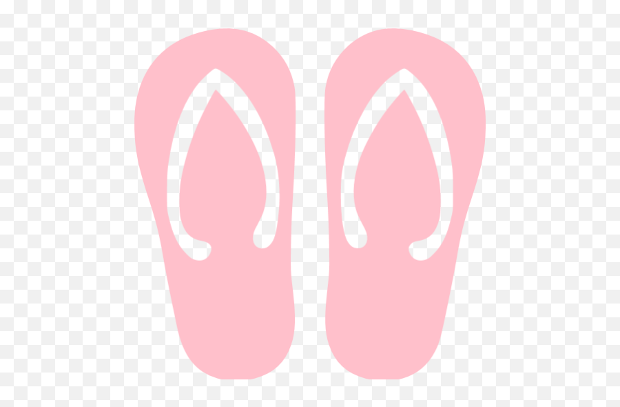 Pink Flip Flop Icon - Free Pink Clothes Icons Emoji,Emoticon Flipping Papers
