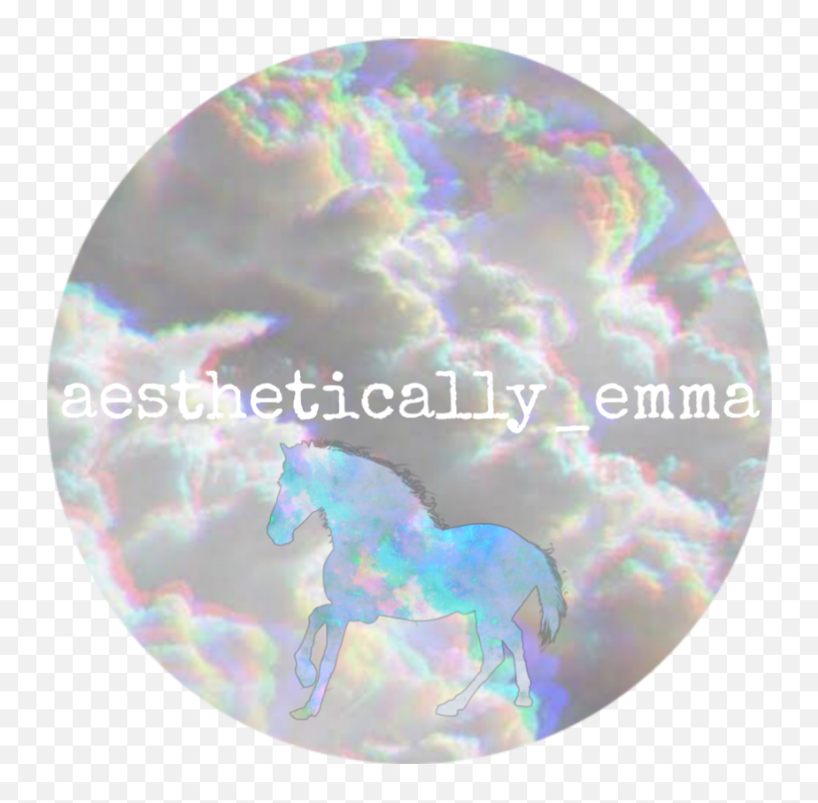 Horse Ramdom Pfp Iu0027m Not Ever Gonna Sticker By Emma - Unicorn Emoji,Horse Emoji App