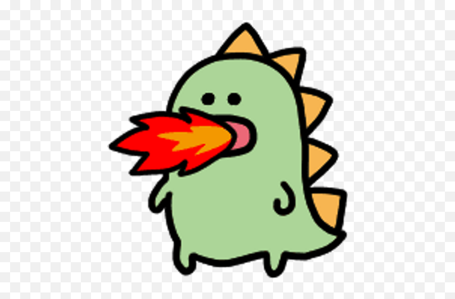 Sticker Maker - Pequeño Dino Emoji,Kawaii Dragon Emoji