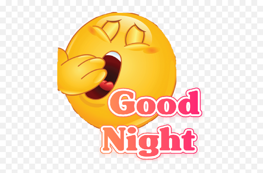Quick Repply Emoji,Good Night Emoticon