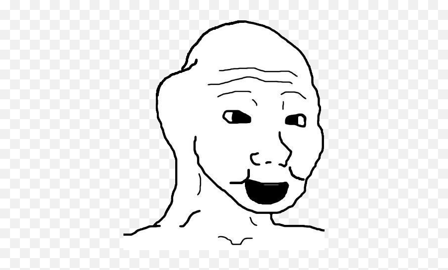 Wojak Paradise Emoji,Feels Bad Emoji