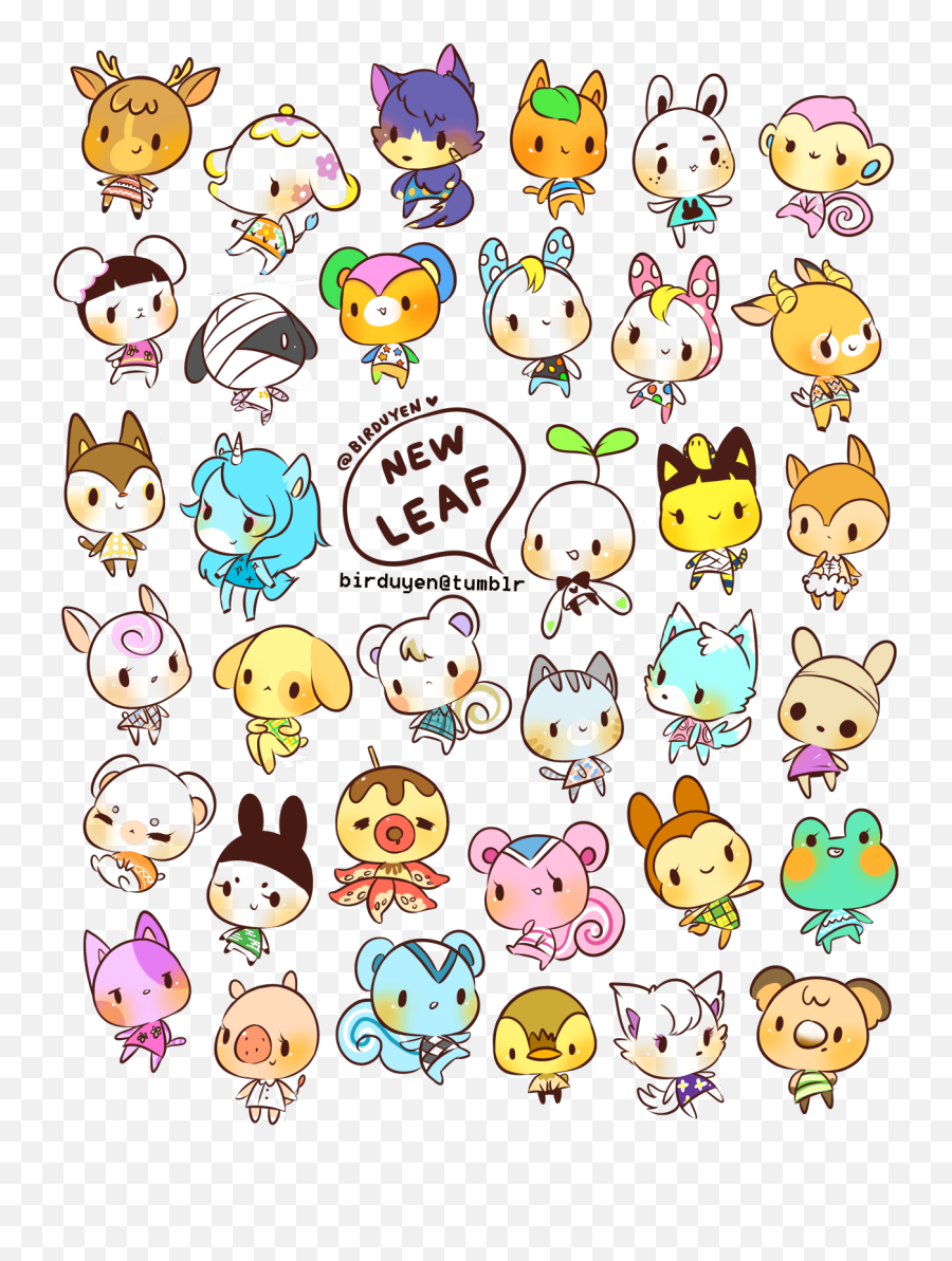 19 Comic Ideas - Kawaii Cartoon Animals Emoji,Zer0 Emoticons