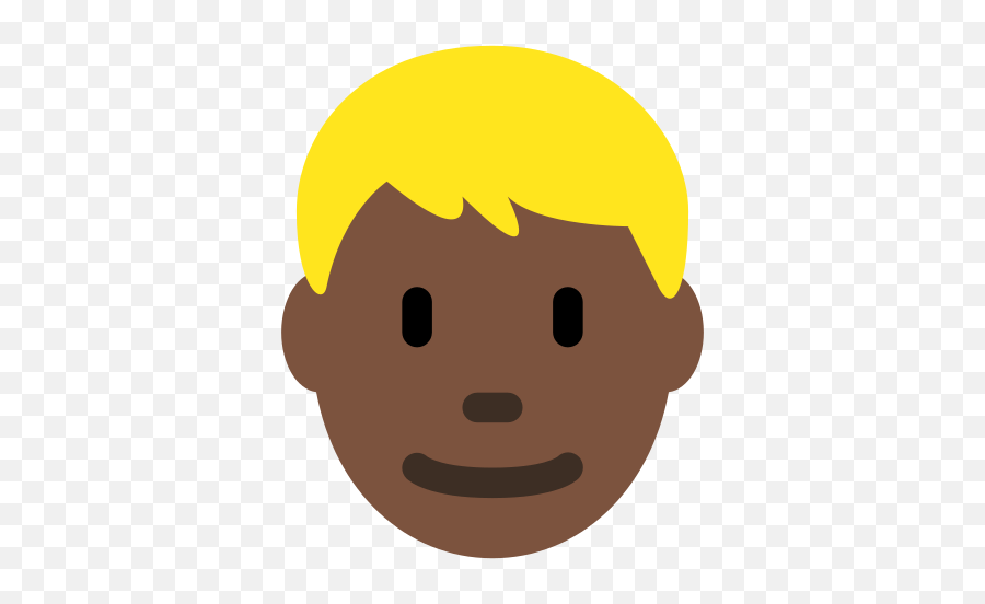 Dark Skin Tone Blond Hair - Human Skin Color Emoji,Blonde Woman Emoji