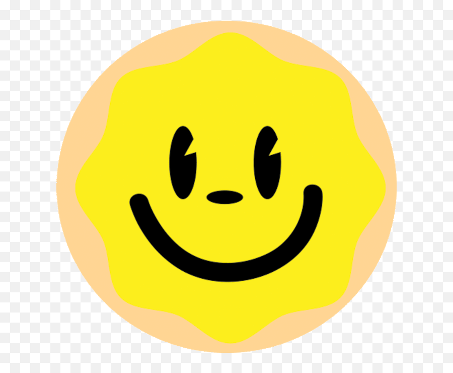 Donut Papi Handmade Doughnuts Sydney - Animated Gif Transparent Smiling Face Emoji,Dripping With Sarcasm Emoticon