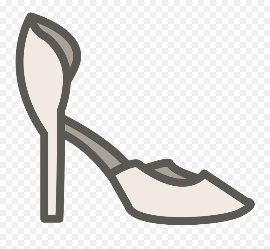 Dorsay Pump Icon Women Shoes Iconset Chanut Is Industries - Icon Emoji,High Heel Emoji