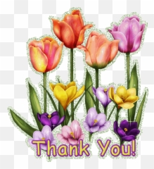 Thanks You Animation - Flowers With Thanks Gif Emoji,Thank You Animated Emoticons