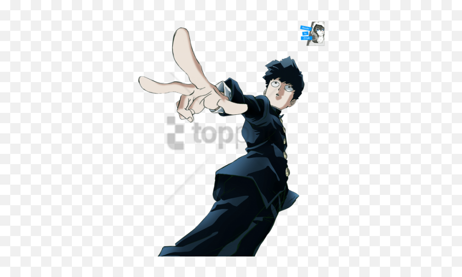 Download Free Png Psycho Png - Dlpngcom Dlpngcom Shigeo Kageyama Render Deviantart Emoji,Mob Psycho Emotions