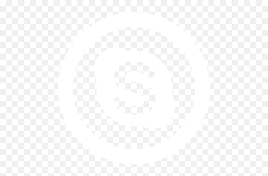 White Skype 5 Icon - Charing Cross Tube Station Emoji,Skype Skull Emoticon