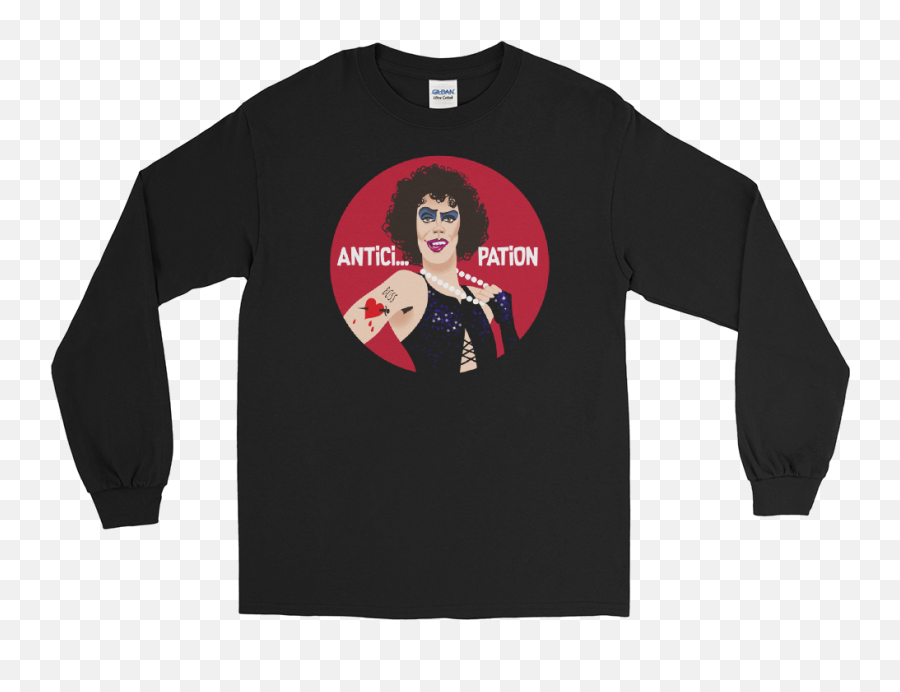 Sleeves Tagged Rocky Horror Picture Show - Swish Embassy Navy Long Sleeve Mockup Emoji,Emoji Movie Handmaid's Tale