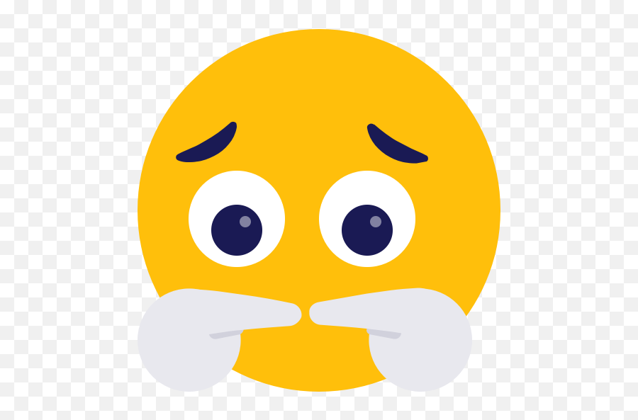 Blush Emoji Shy Icon - Blush Shy Emoji,Blushing Emoji